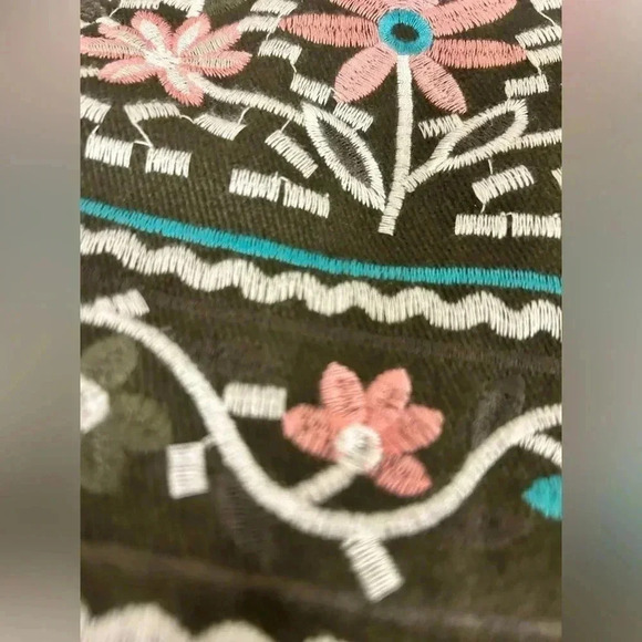 Mi AMI Paris Women's Mini Skirt - Khaki/Multi - XS - Picture 2 of 9